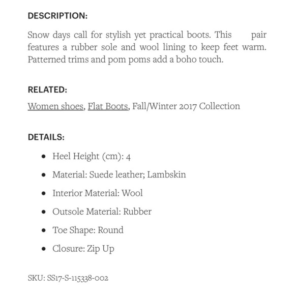 ASH MONGOLIA LAMBSKIN SUEDE SHEARLING GEOMETRIC POM POMS SNEAKER WINTER BOOTS - Picture 2 of 14